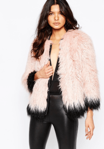 fur coat from asos.com