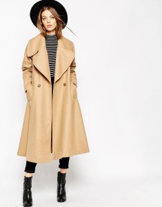 camel colored coat for winter